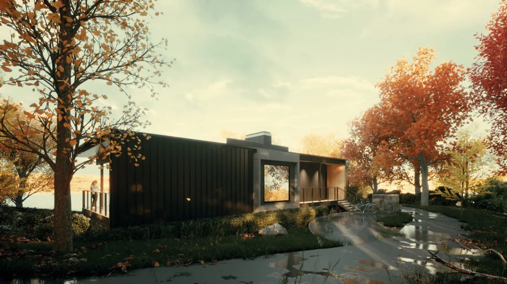 Contemporary Cabins at CRR by Clements Wimsatt Architects - Photo 9