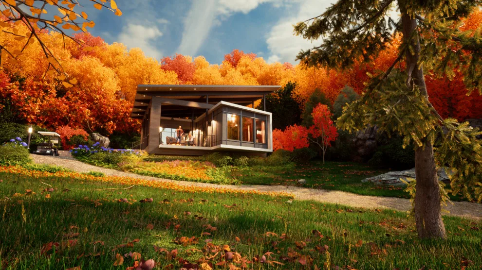 Contemporary Cabins at CRR by Clements Wimsatt Architects - Photo 4