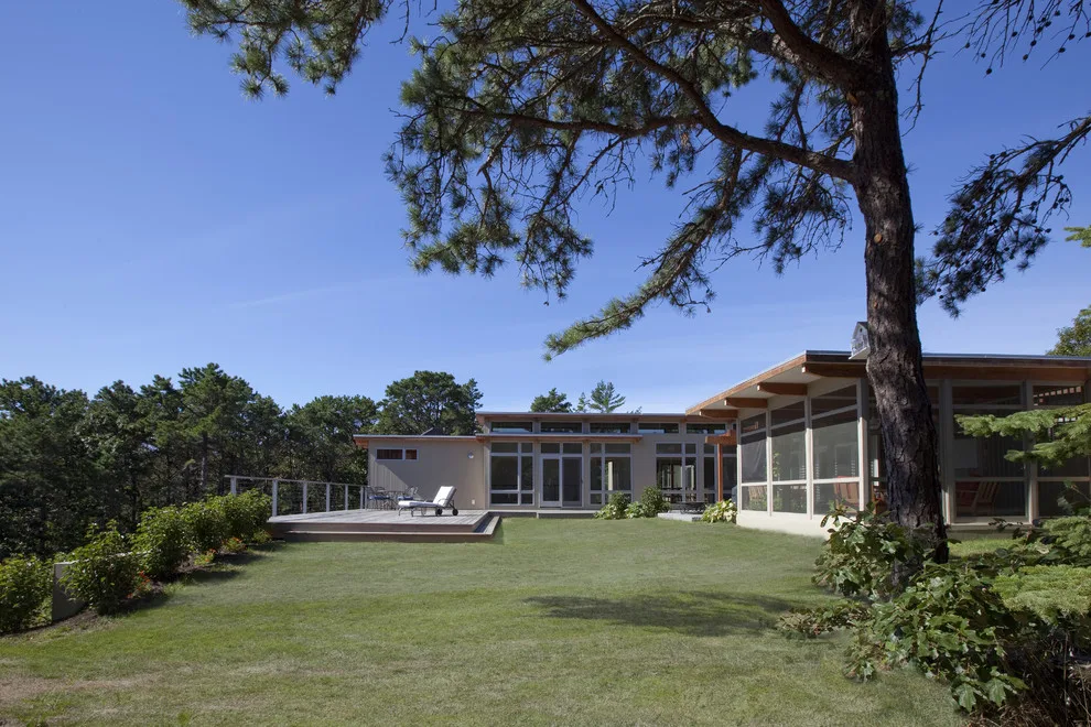 Wellfleet, MA Modern Addition to Cape Cod House by Hammer Architects - Photo 4