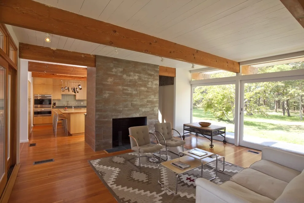 Wellfleet, MA Modern Addition to Cape Cod House by Hammer Architects - Photo 15