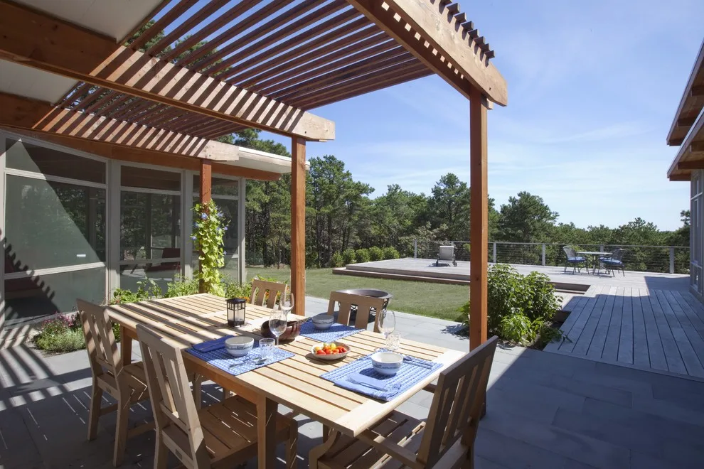 Wellfleet, MA Modern Addition to Cape Cod House by Hammer Architects - Photo 5