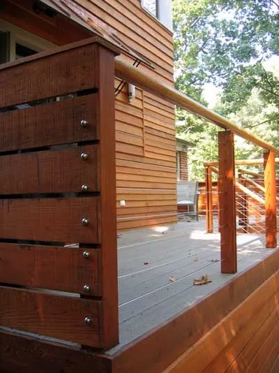 contemporary cedar facade by Brennan + Company Architects - Photo 4