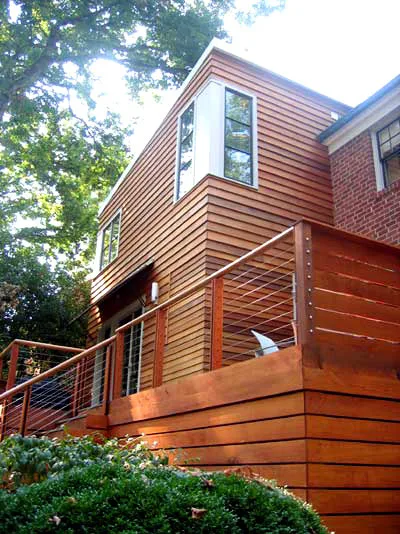 contemporary cedar facade by Brennan + Company Architects - Photo 5