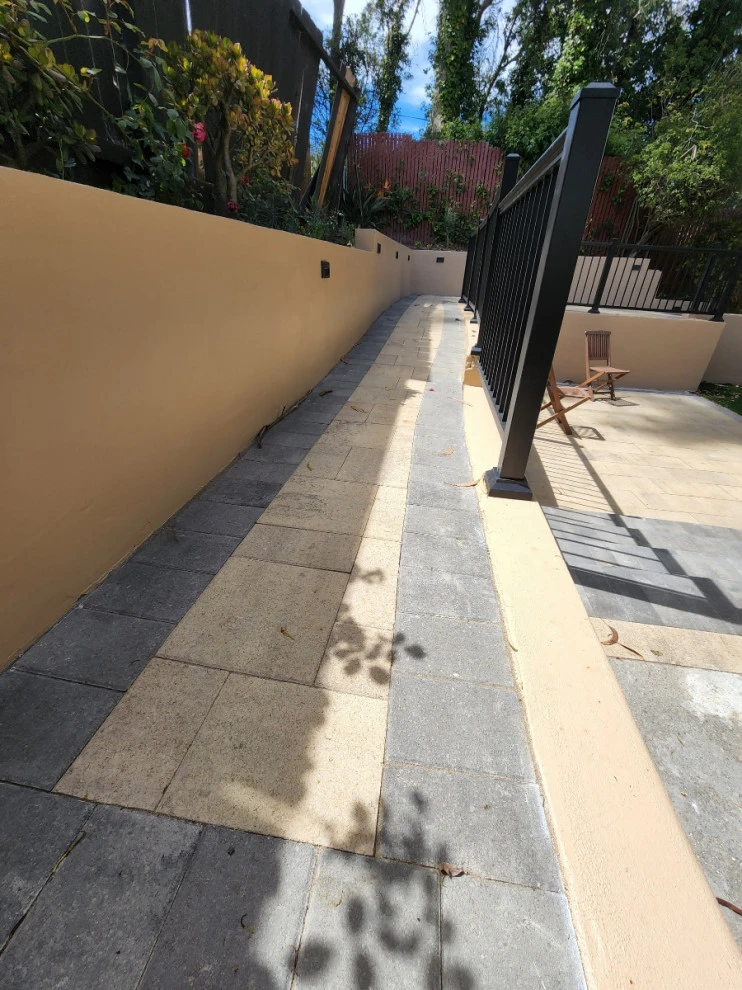 Backyard redo: artifical turf and pavers by Westcoast Hardscape - Photo 2