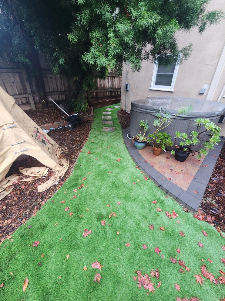 Oakland backyard turf project by Westcoast Hardscape - Photo 3