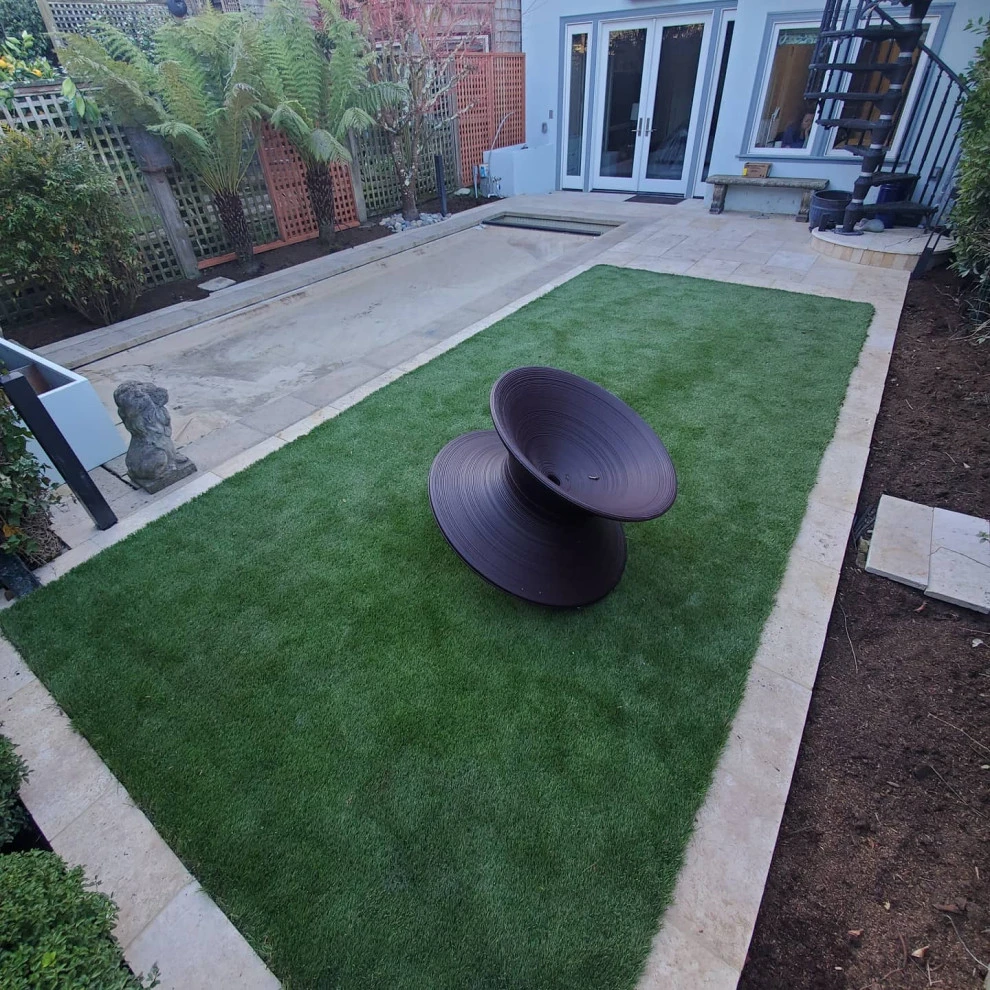 travertine install by Westcoast Hardscape - Photo 2