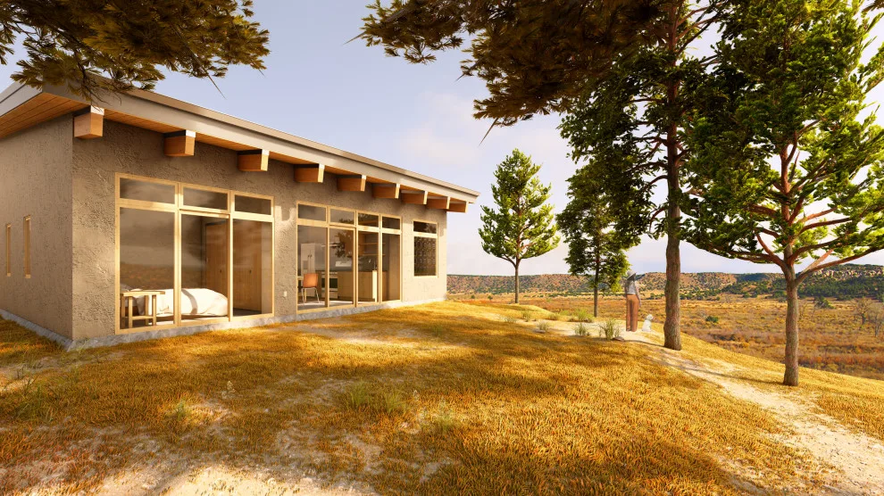 Strawbale Home in Boulder by F9 Productions Inc. - Photo 4