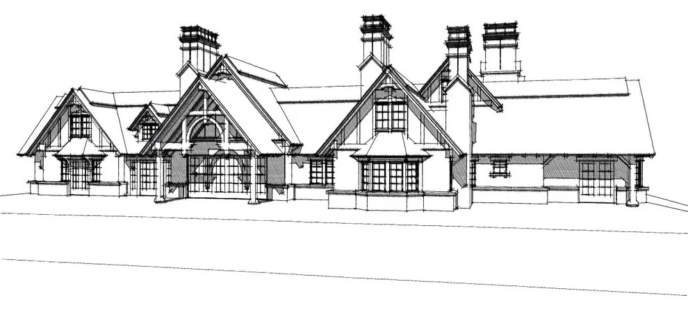 Tudor Style House Conceptual Designs by Eddy Svidgal Architects - Photo 2