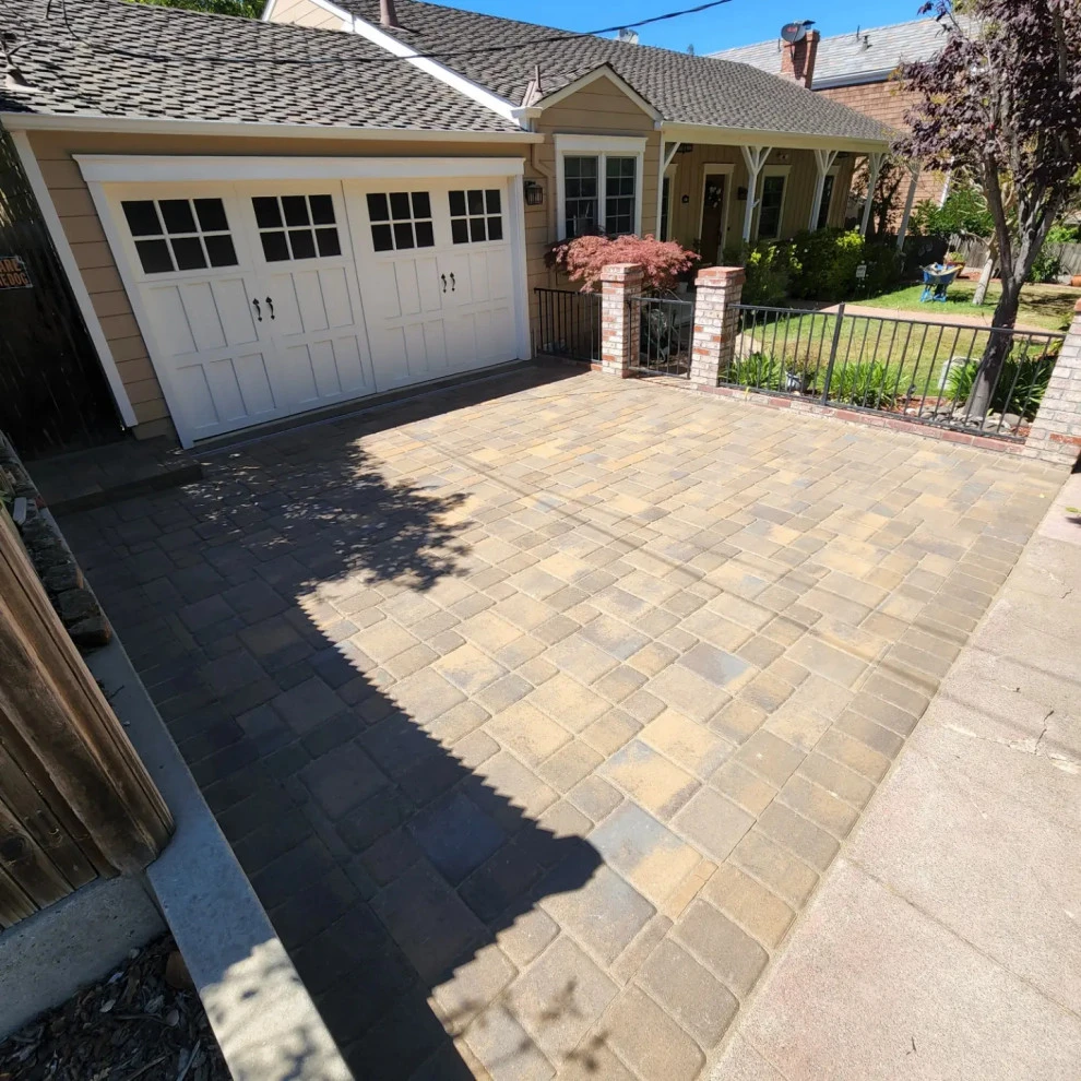 paver driveway by Westcoast Hardscape - Photo 4