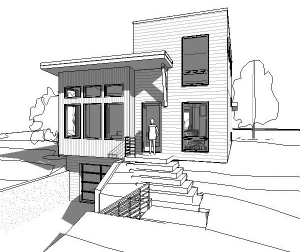 Modern Residence in Newport, Kentucky by Emboss Design - Photo 3
