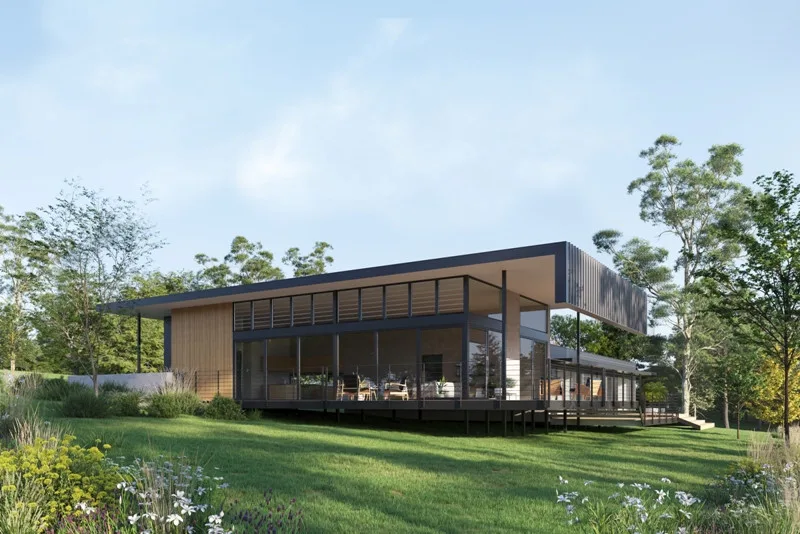 modern home designs by Threadgold Architecture + Construction - Photo 3