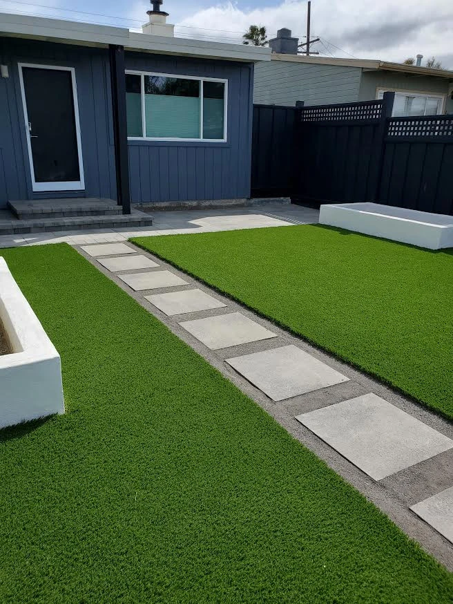 Artifical Grass, Planter Boxes Install. San Mateo Project by Westcoast Hardscape - Photo 3