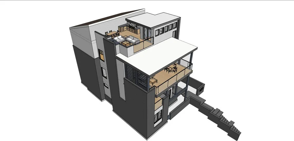 Contemporary City Residence in the Gulch by Clements Wimsatt Architects - Photo 13