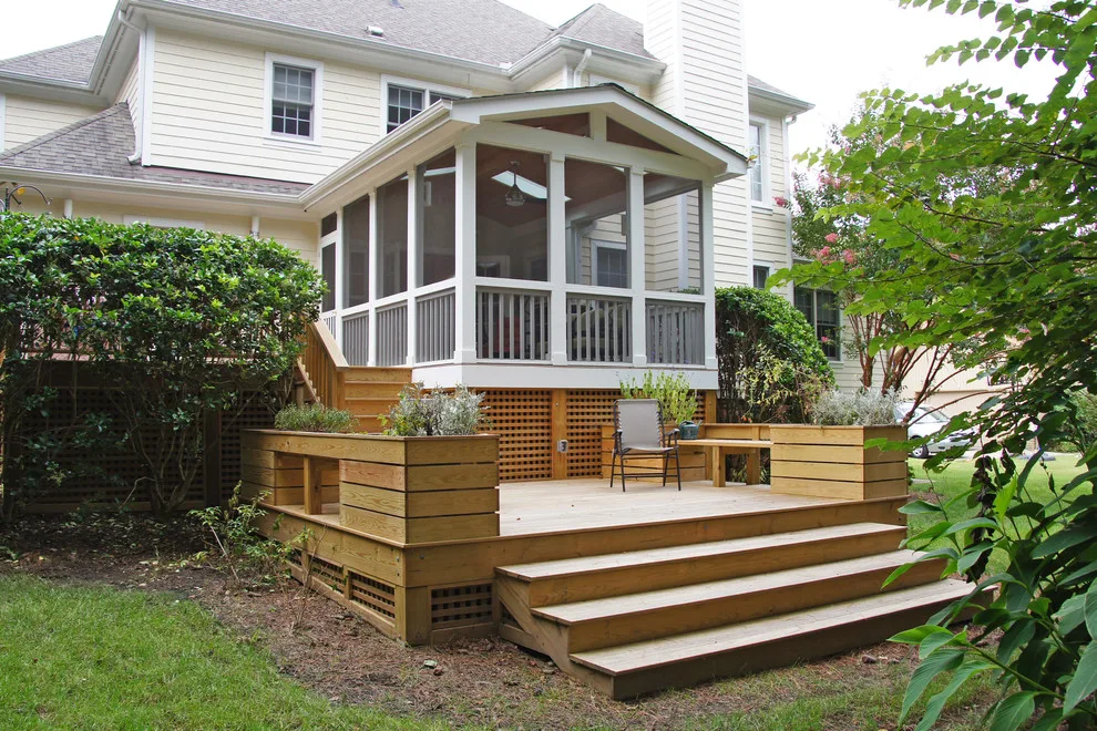 Chapel Hill Screened Porch by Sophie Piesse Architect, PA - Photo 4