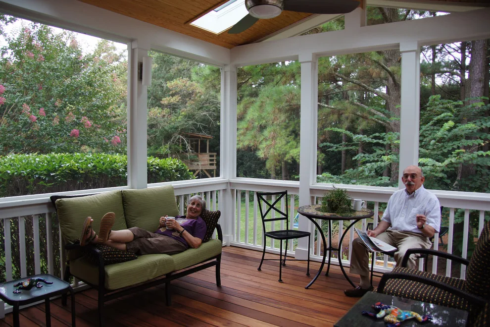 Chapel Hill Screened Porch by Sophie Piesse Architect, PA - Photo 5