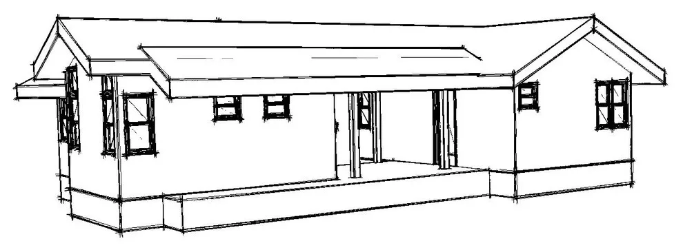 Duplex for Retreat Center Accommodation by Haley Whiteside Design - Photo 4