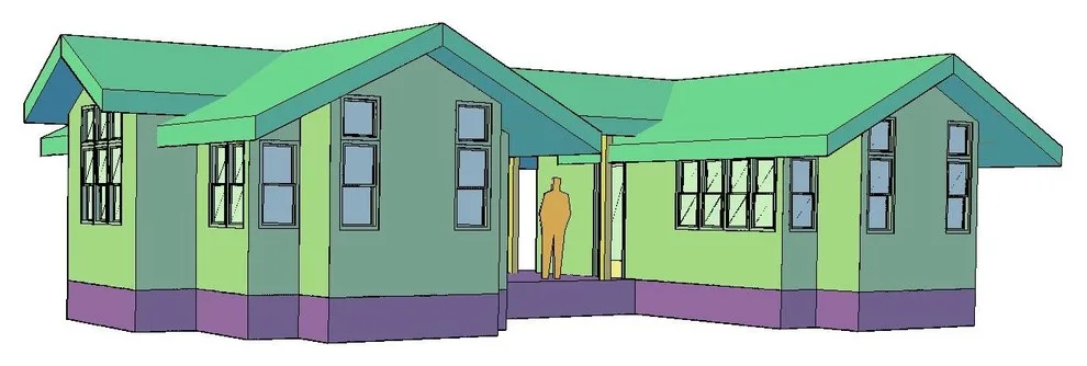 Duplex for Retreat Center Accommodation by Haley Whiteside Design - Photo 7
