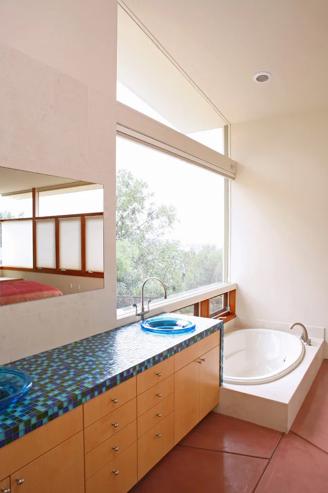 Modern Redesign Embraces Outdoor Shower by Tracy A. Stone Architect - Photo 3