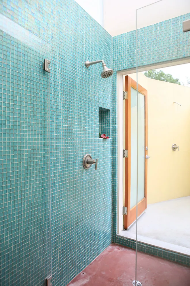 Modern Redesign Embraces Outdoor Shower by Tracy A. Stone Architect - Photo 6