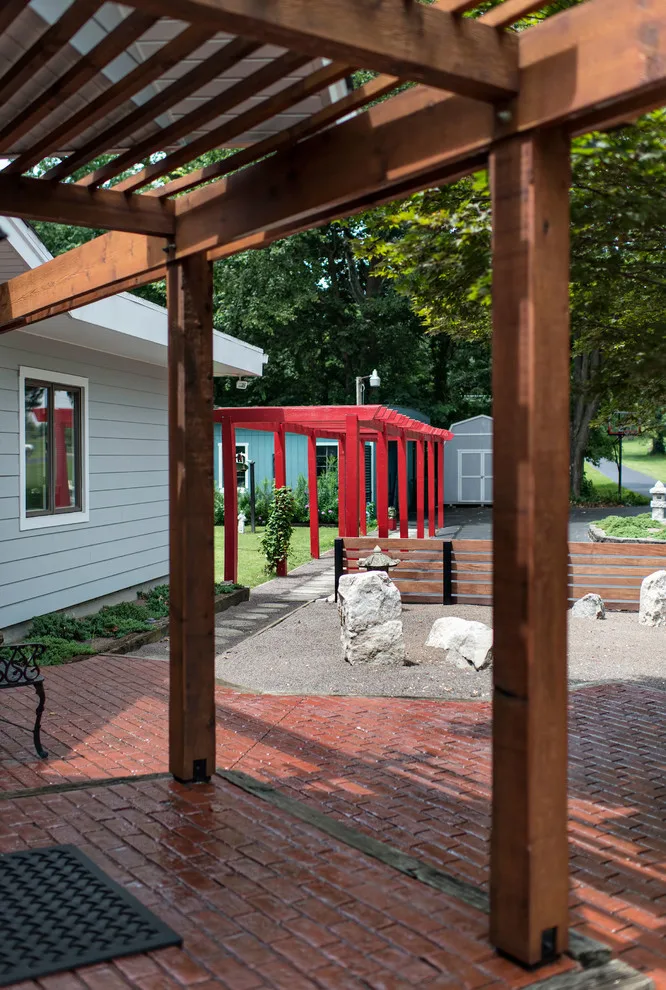 Serene Entrance Garden by Rock Paper Hammer - Photo 8