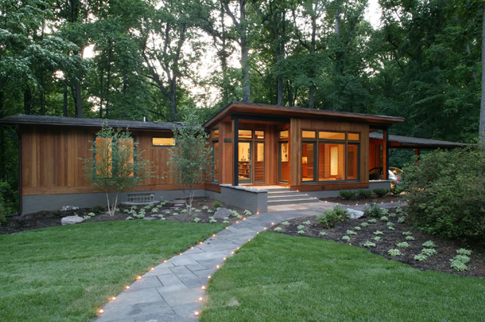 a timber home by Brennan + Company Architects - Photo 7