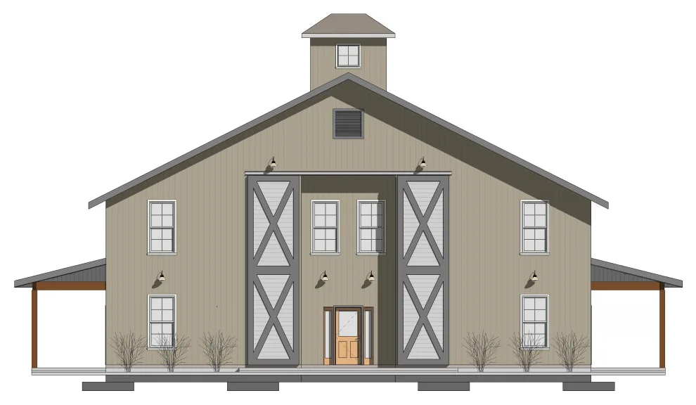 Meridian Barn House, MS by Black Prairie Architecture - Photo 2