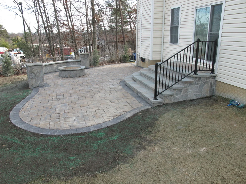 Elkridge Fire Pit and Patio Project by Honeysuckle Nursery & Design - Photo 2