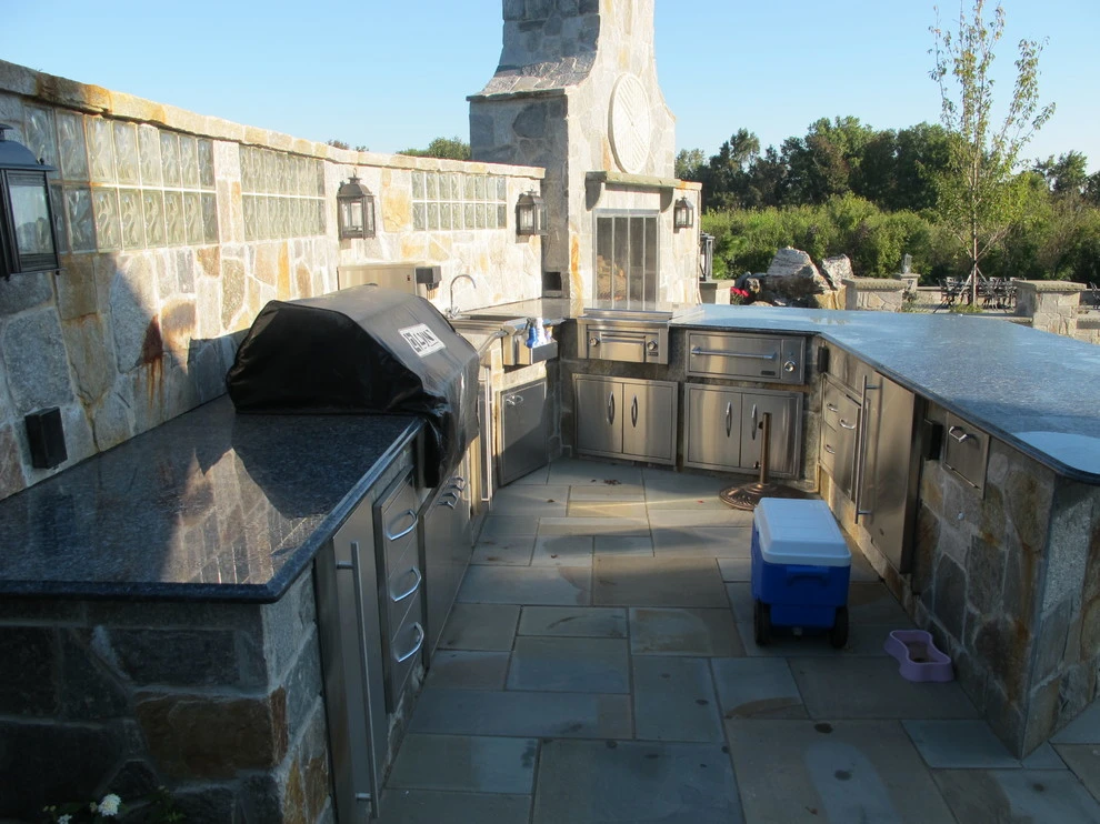 Davidsonville Pool & Outdoor Kitchen by Honeysuckle Nursery & Design - Photo 2