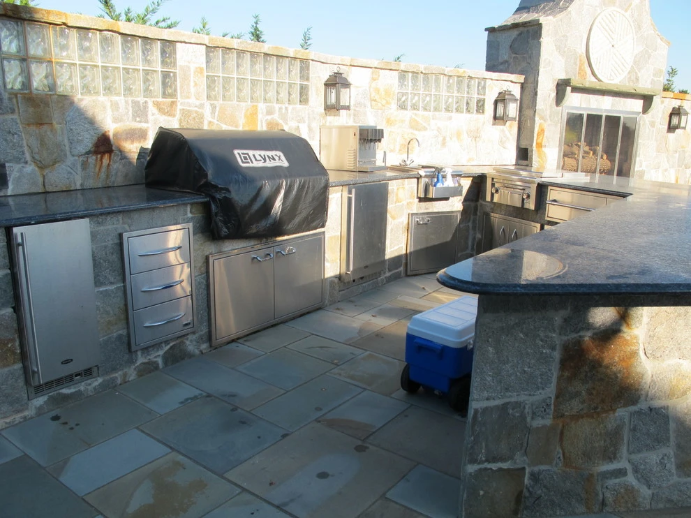 Davidsonville Pool & Outdoor Kitchen by Honeysuckle Nursery & Design - Photo 19