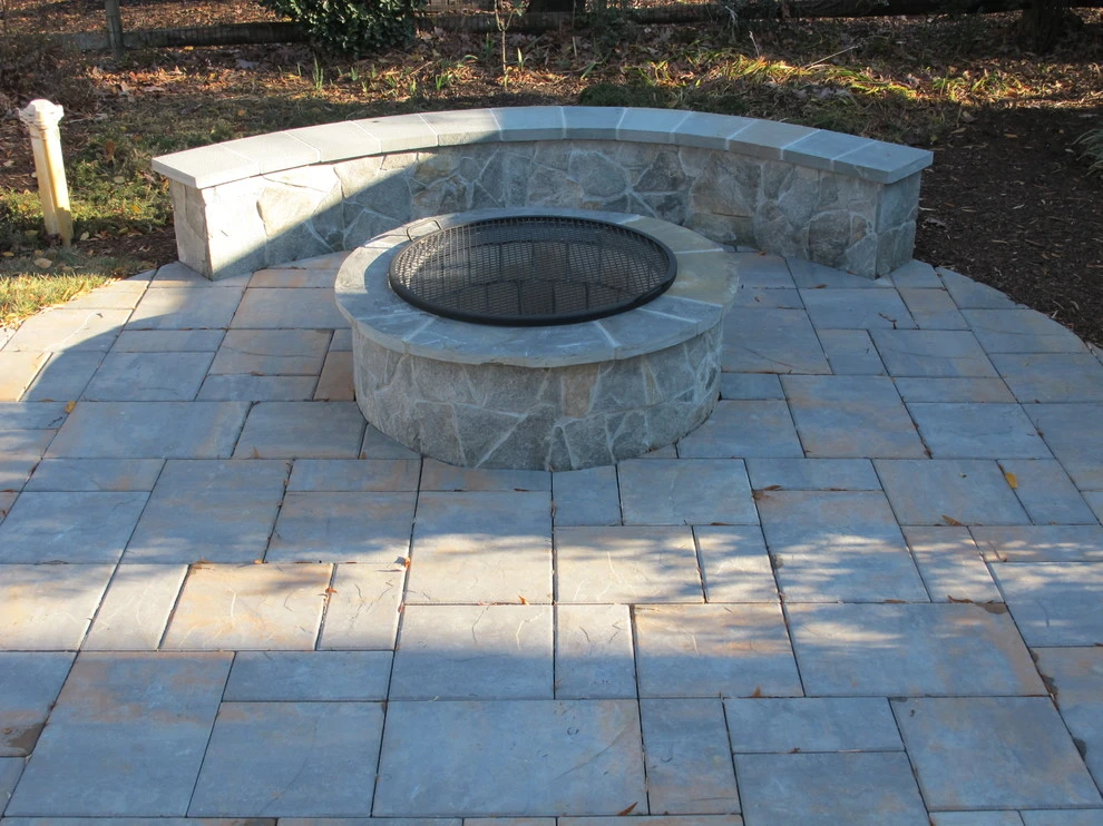 Edgewater Fire Pit and Patio Project by Honeysuckle Nursery & Design - Photo 7