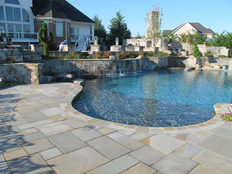 Davidsonville Pool & Outdoor Kitchen by Honeysuckle Nursery & Design - Photo 4