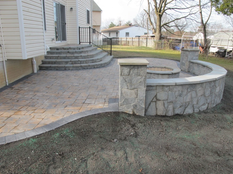 Elkridge Fire Pit and Patio Project by Honeysuckle Nursery & Design - Photo 5