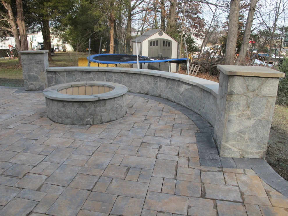 Elkridge Fire Pit and Patio Project by Honeysuckle Nursery & Design - Photo 4