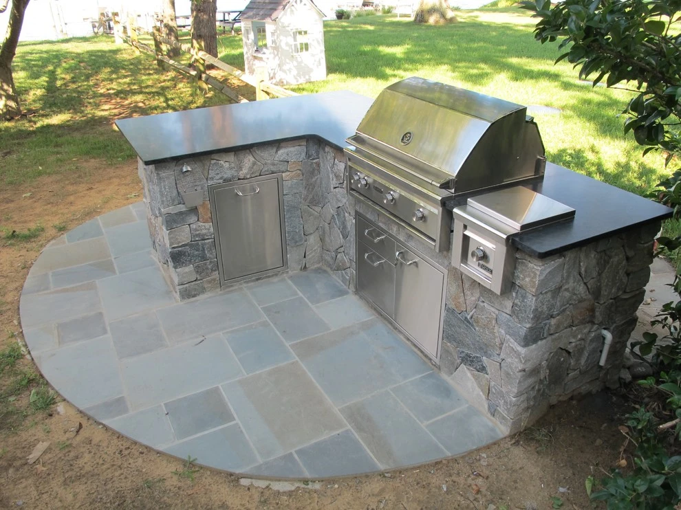 Annapolis Outdoor Kitchen and Patio by Honeysuckle Nursery & Design - Photo 3