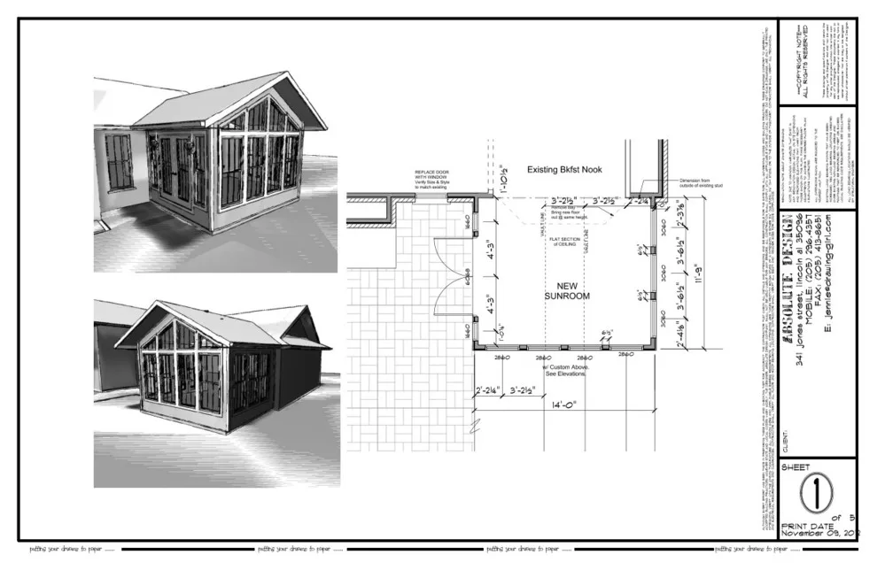 Lewis, ENCLOSED PORCH by Jennie Leigh Jones Design - Photo 2