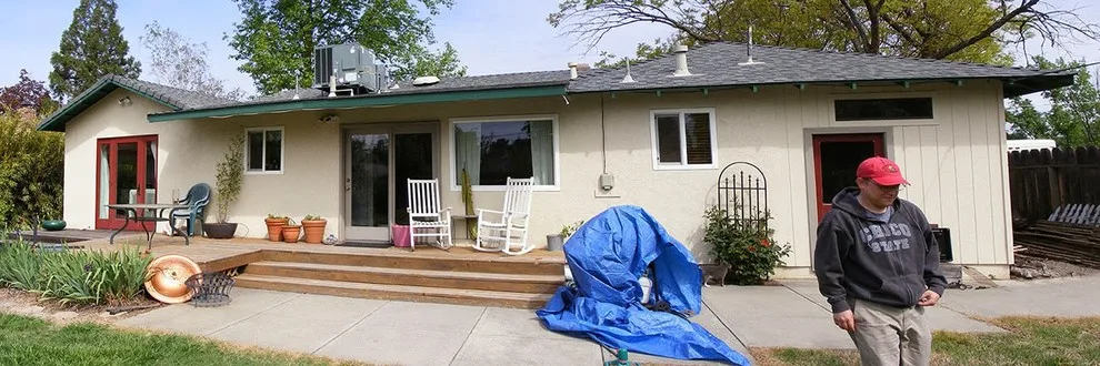 Charming Backyard Porch Renovation by Hyland Fisher - Architect - Photo 3