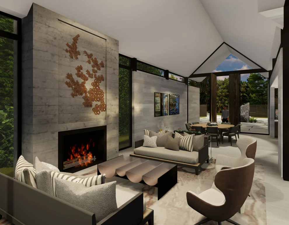Contemporary Rural Manor by Garret Cord Werner Architects & Interior Designers - Photo 8