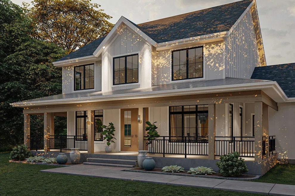 Contemporary Farmhouse Design 963-00584 by America's Best House Plans - Photo 8