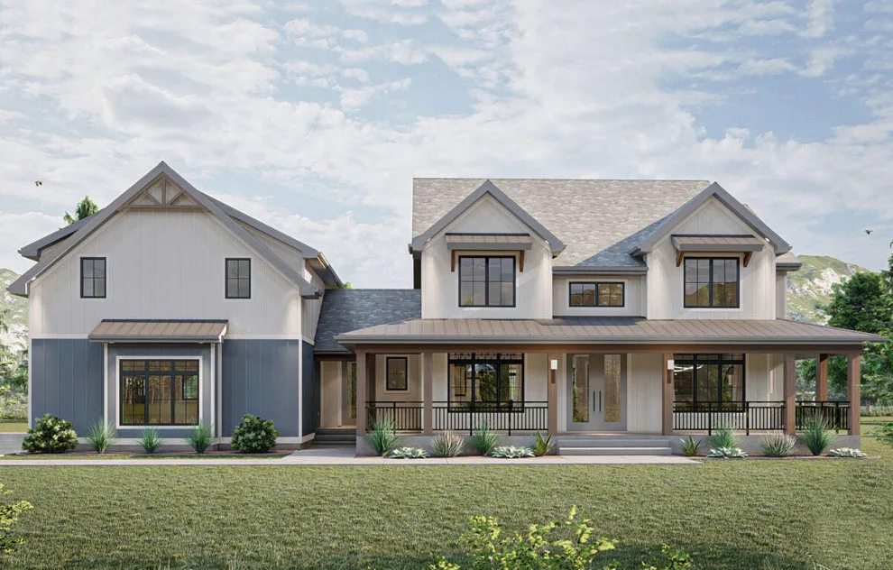 Contemporary Farmhouse Design 963-00591 by America's Best House Plans - Photo 8