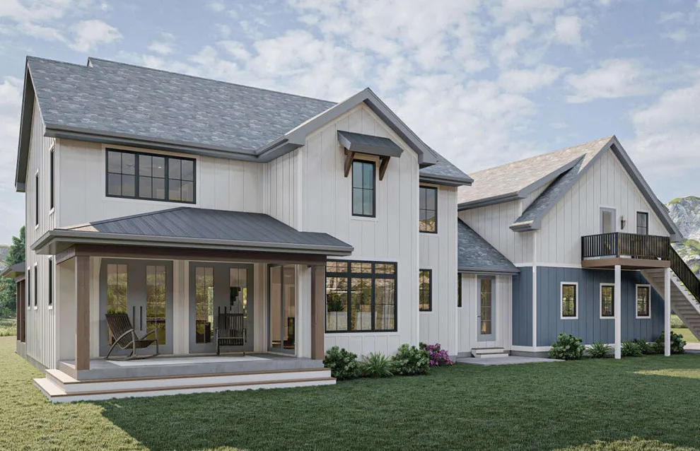 Contemporary Farmhouse Design 963-00591 by America's Best House Plans - Photo 4
