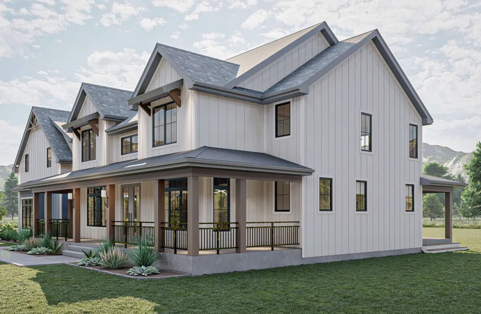 Contemporary Farmhouse Design 963-00591 by America's Best House Plans - Photo 7