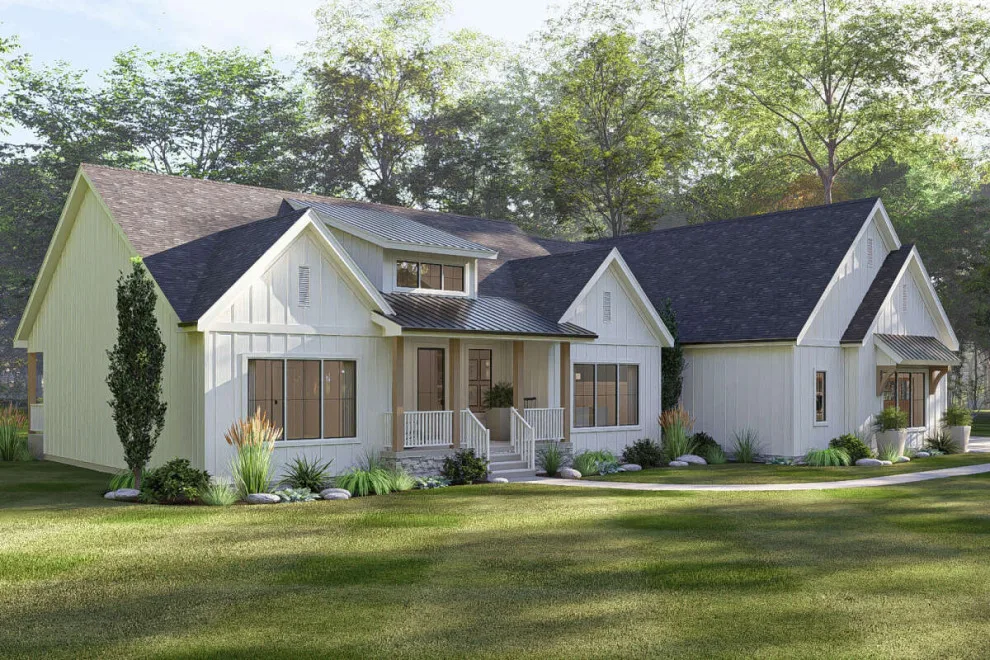 Contemporary Farmhouse Design 963-01196 by America's Best House Plans - Photo 8