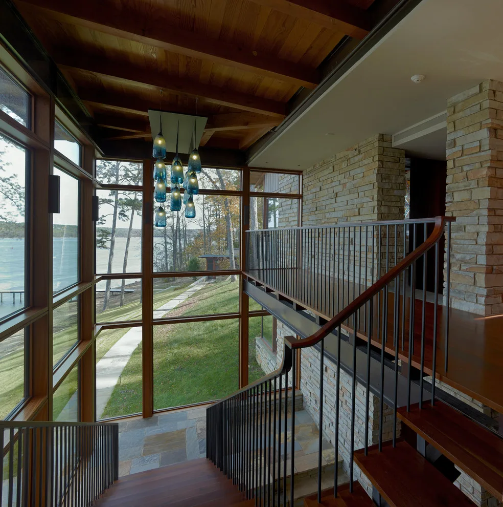 Contemporary Lakeside Home - Pickwick Lake, TN by John Harrison Jones, AIA Architect - Photo 2