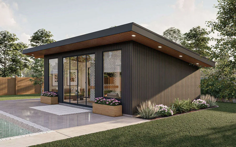 Contemporary Pool House Design 963-00917 by America's Best House Plans - Photo 13