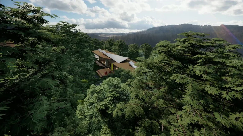 Alpine Getaway by Robert M. Cain, Architect - Photo 2