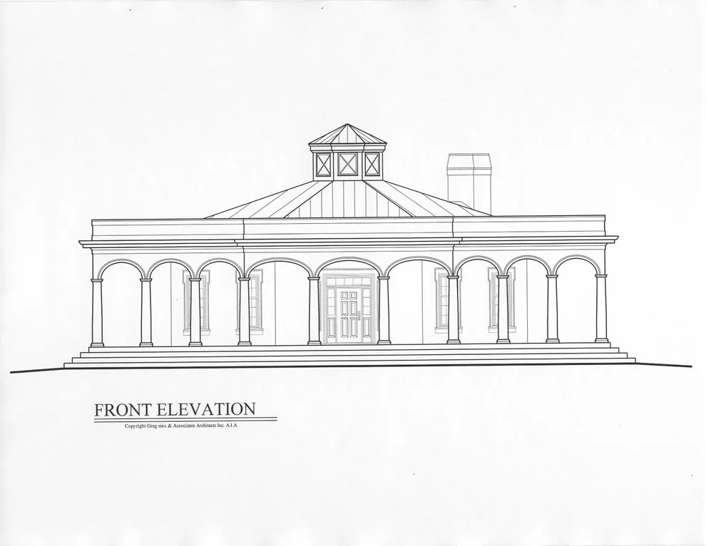 Octagonal Neo-Classical Inn by Southeast Studios Inc. - Photo 2