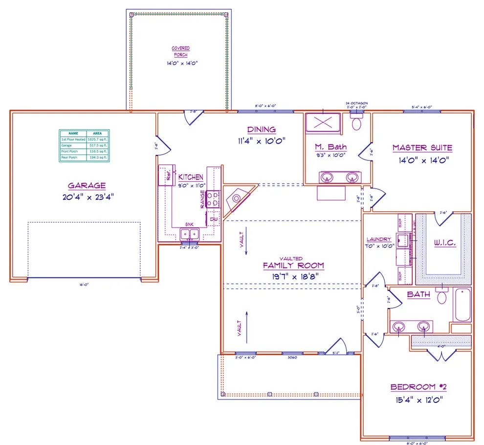 BrookeStone Builders Project 1625 by EDC - Professional Residential Building Designer - Photo 3