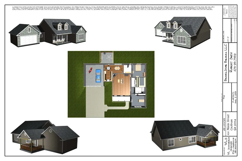 BrookeStone Builders Project 1625 by EDC - Professional Residential Building Designer - Photo 5