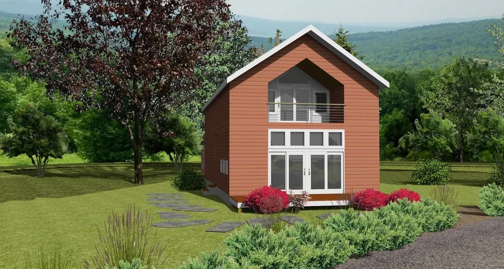 crimson barn cottage idea by Barnett Adler - Photo 9