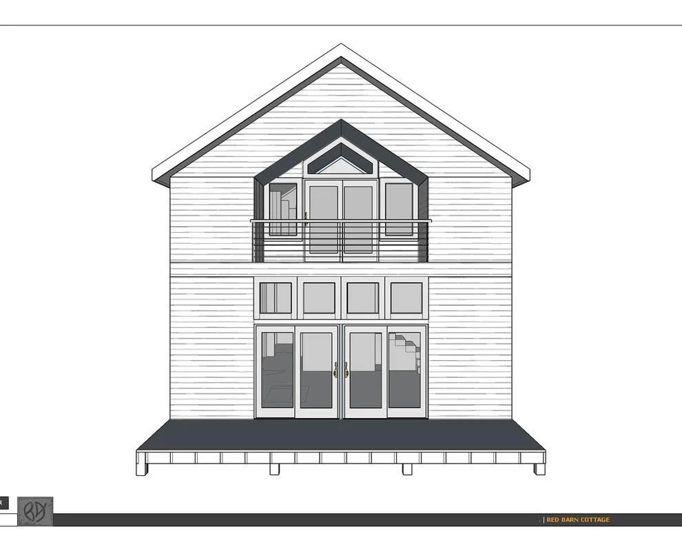 crimson barn cottage idea by Barnett Adler - Photo 5